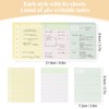 Koqye 3 in 1 Note Pads, Tear-Apart Memo Pad -