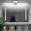 BrkNit 32 Inch LED Bathroom Vanity Light (3000K/4000K/6000K, Dimmable), Chrome