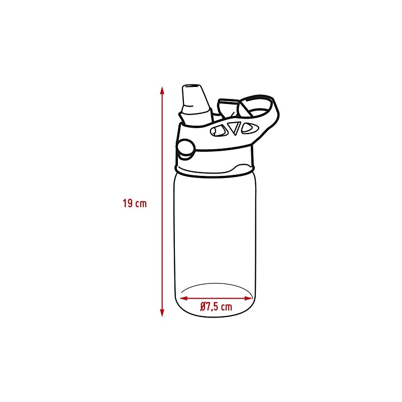 NERTHUS FIH 918 Reusable BPA Free Foldable Mouthpieces Ergonomic Strong