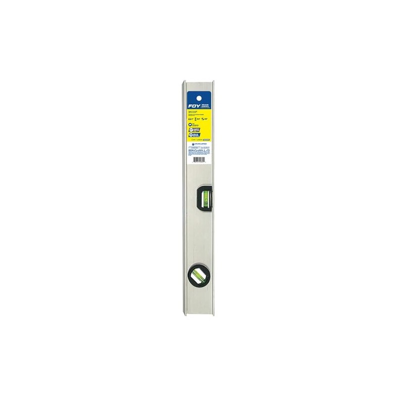 Foy 142601 Nivel 3 gotas 14" de aluminio
