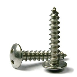 Spanner Security Truss Head Sheet Metal Screws 18-8 Stainless Steel #10 x 1-1/4" Qty 25