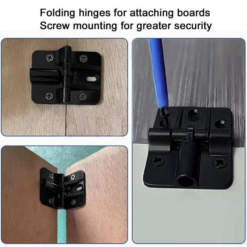 ANTEISI 180 Degree Hinge Zinc Alloy Locking Hinges 90 Degree,Adjustable