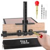 King&Charles Cabinet Hardware Jig, Aluminum Alloy Cabinet Handle Jig +