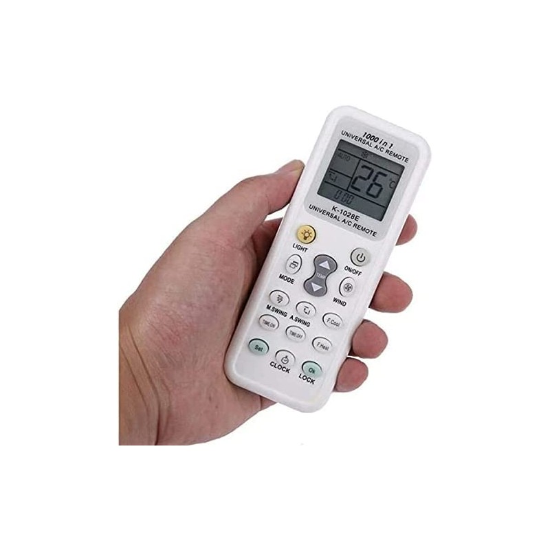 Universal Remote Control for 1000 Codes Compatible with All Air