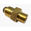 Argon/Nitrogen Regulator Adapter, CGA 580 To CGA 320, Tank to