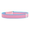 Ladeheid P15G Girls' Elastic Belt 1-6 Years 34-65 cm, Pink/Blue/Butterfly