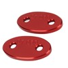 2pcs Motorcycle Rearview Mirror Base Cover Aluminum Alloy Windscreen Mirror