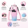 40 oz Tumbler Carrier for Hands-Free Travel – Neoprene Crossbody