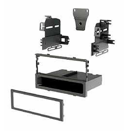 ASC Audio Car Stereo Dash Kit for Single Din Radio - Compatible with Acura CL (1996-1999), Integra (1990-2001), Legend (1990-1996), Vigor (1992-1994) - Black Finish - 1 Unit