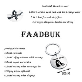 FAADBUK TV Show Inspired Keychain Traitors Fan Gift Traitors Merch Traitors Quote Lord Not Ekin-Su (Lord Keychain)