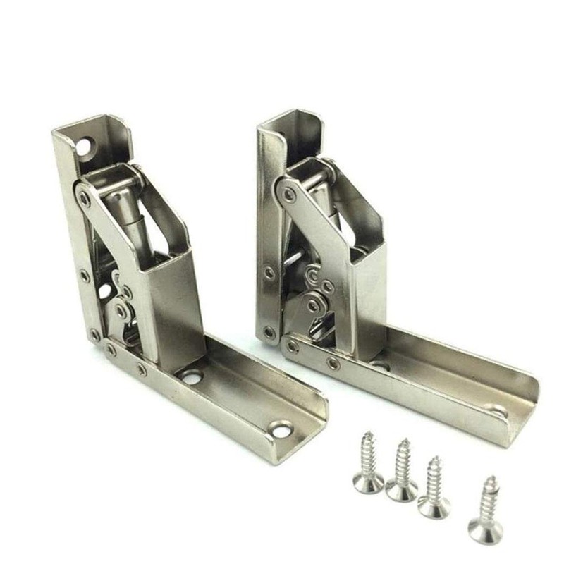 KAFENDA Pack of 2 90 Degree Cabinet Door Hinges, Folding