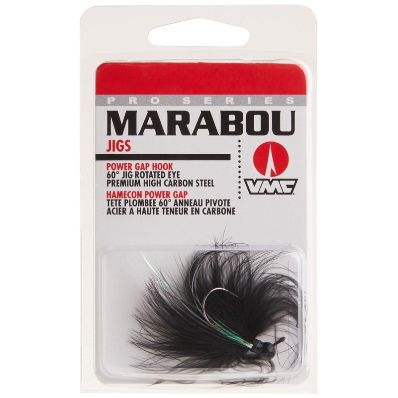 Marabou Jig 1/16 Black