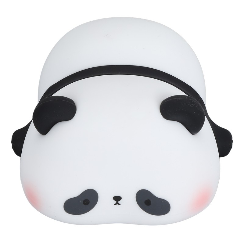 Cute Panda Night Light Silicone Animal Night Lamp USB Rechargeable