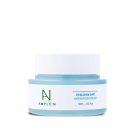AMPLE:N Hyaluronic Shot Hydration Cream, 2.1 fl oz (60 ml), Water Charging, Dry Skin, Moisturizing Cream, Korean Cosmetics COREANA COSMETIC