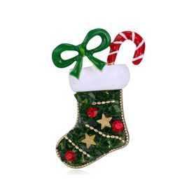 Broche de Navidad y Halloween de Midari para mujer, broches de solapa, broches de ramillete para bufanda, clips para hombres, accesorios de vestir, decoración, joyería de moda, regalos, Cobre, No es