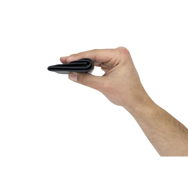 LEAS Minibörse RFID- Schutz in Echt-Leder, schwarz Mini-Edition