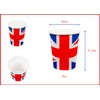 SHATCHI 20pcs Great Britain Union Jack Party Paper Cups Tableware