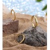 ADRAMATA Toe Rings for Women Gold Trendy 14K Gold Filled