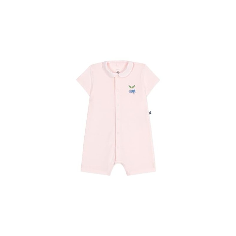 Petit Bateau Baby Mädchen A0CG0 Combicourt, Rosa, 3 Monate