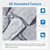 COMSTICKC 3D Faux Stone Wall Panel,Peel and Stick Stone Tiles,10