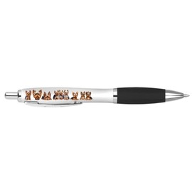 DV DESIGN 1 x Yorkshire Terrier Black Pen - Yorkie Dogs Puppy Pets Animals Joke Stationary School Teacher Christmas Birthday Friend Girls Boys #81245