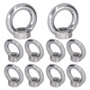Fafeicy Pack of 10 Ring Nuts, Stainless Steel Lifting Nuts,