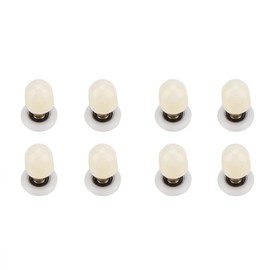 8pcs Brass ABS Sliding Glass Shower Door Rollers Runners Pulleys Bathroom Doors Hardware (27mm)