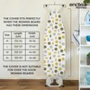 Encasa Ironing Board Covers (57"x22") Drawstring Tightening with Thick 3
