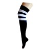 Calcetas Largas Blanca /negra Moda Japonesa Kawaii Unitalla