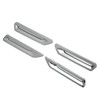 2 Pair Radiator Slot Vent Trim Electroplated Ventilation Decorative Trim