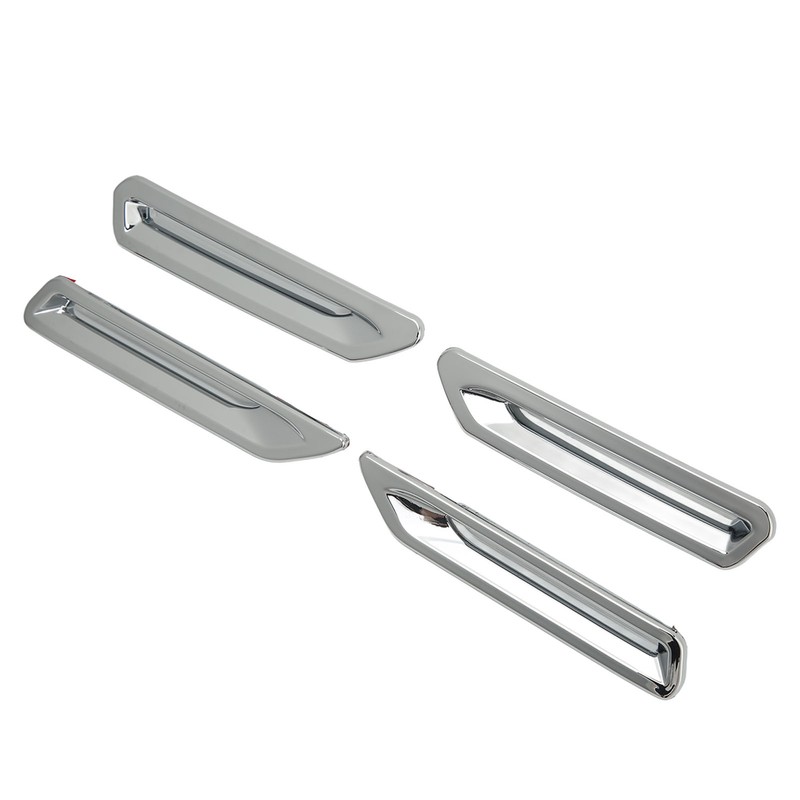 2 Pair Radiator Slot Vent Trim Electroplated Ventilation Decorative Trim