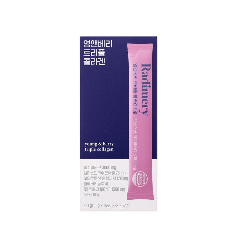 radimery Young & Berry Triple Collagen 14 Sticks (14-day supply)