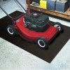 LINLA Premium Absorbent Oil Mat Contains Liquid Garage Floor Mat,