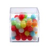 EINCORN Plastic Transparent Box Square Candy Box Acrylic 5 Sided