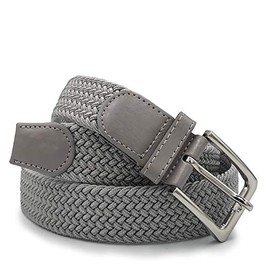 GLOMY Unisex Braided Elastic Belt for Men and Women - 110 cm