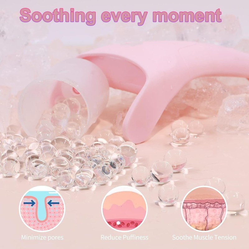 Ice Roller Facial, Hielo Para la Cara, Ice Roller-Rodillo de