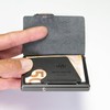 OPPAHA Mini Saffiano Leather Wallet - Slim, Lightweight and Portable