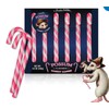 Archie McPhee Possum Flavored Pink & Gray Striped Candy Canes