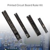 15cm 20cm 25cm 30cm Multifunctional PCB Ruler Measuring Tool Resistor