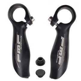Bike Handlebar Ends Bicycle Grips Bar Ends 22.2mm Aluminum Alloy Bar Ends for MTB Mountain Bike Road Bike and Most Bike