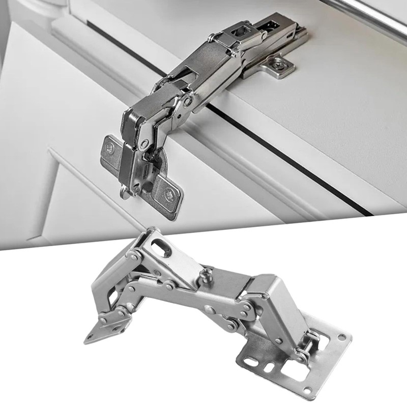 180 Degree Cabinet Hinges Concealed Kitchen Cupboard Blind Corner Hinges