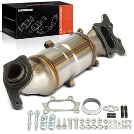 A-Premium Front Catalytic Converter Kit Direct-Fit Compatible with Honda Civic 2006 2007 2008 2009 2010 2011, L4 1.8L, EPA Compliant