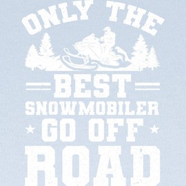 CafePress Only The Best Snowmobiler Go Offroad Baby Blanket, Super Soft Newborn Swaddle