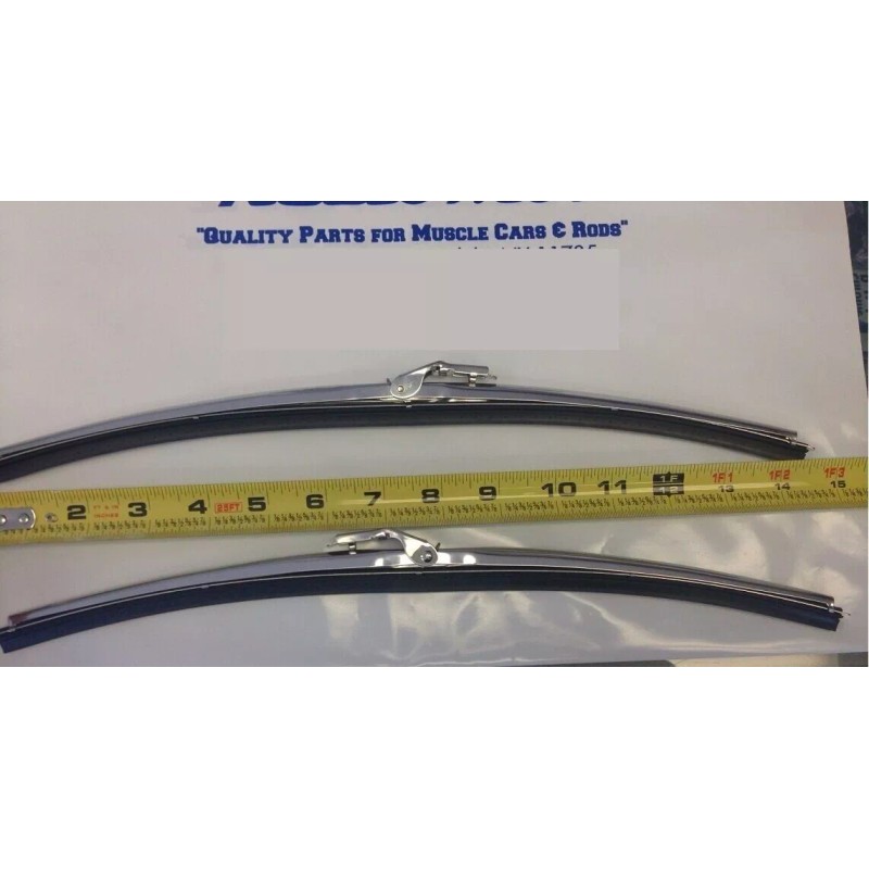 nyrm Stainless Steel Wiper Arm Blades with DIMPLES Correct Reproduction