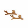 (Chabatree) Chabatree Teak Wood Chopstick Rest Set of 2 /