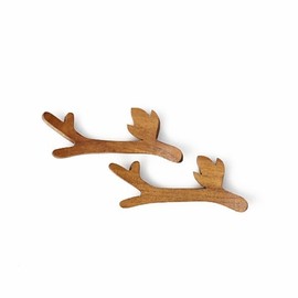 (Chabatree) Chabatree Teak Wood Chopstick Rest Set of 2 / (차바트리)차바트리티크목 젓가락받침 2개 세트