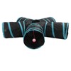 Cat Play Tunnel Toy Set Multipurpose Fun Interactive Bell Ball