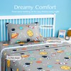 Joiedomi Kids Twin Sheet Set Astronaut - 3 Piece Soft