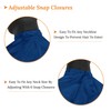 aashta® Blue Cape, Haircut Cape, Full Length Haircut Cape, 125