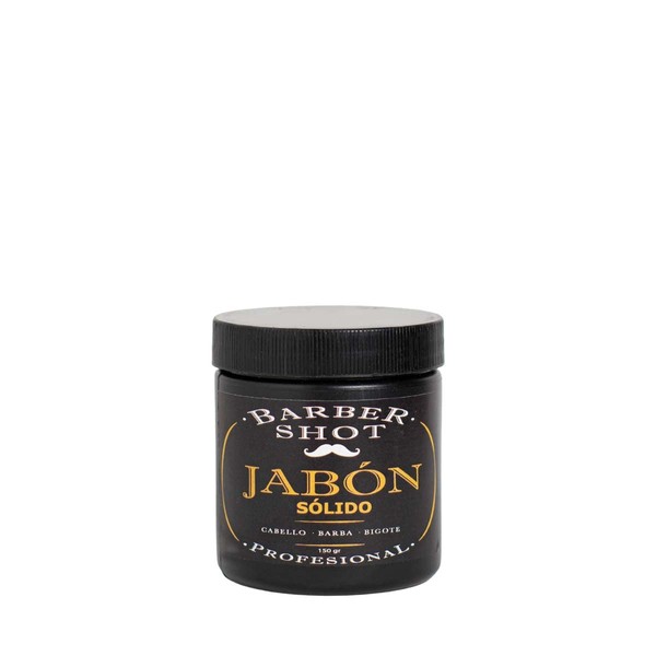 Jabón para Afeitar, Limpieza y Cuidado Barba y Bigote Barber